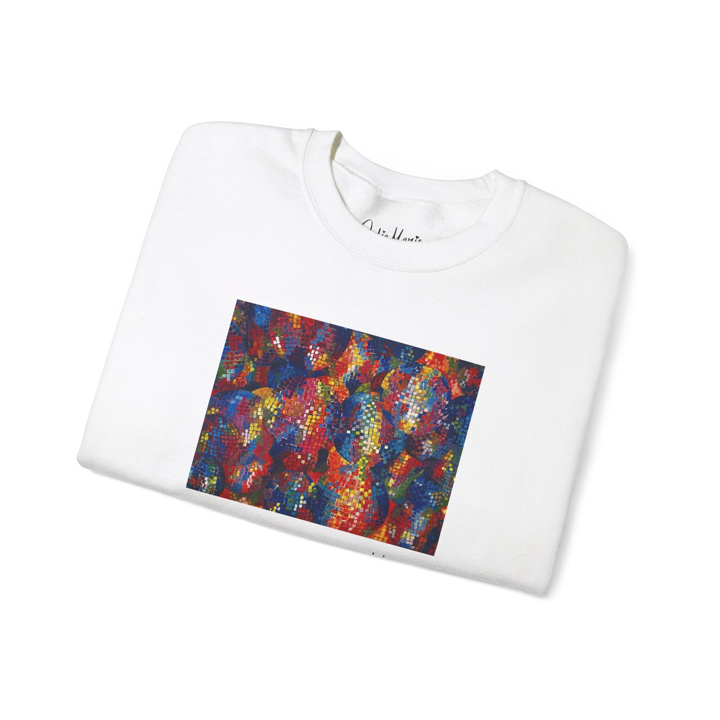 Mirrorball by Julia Marie - Original Art Sweatshirt
