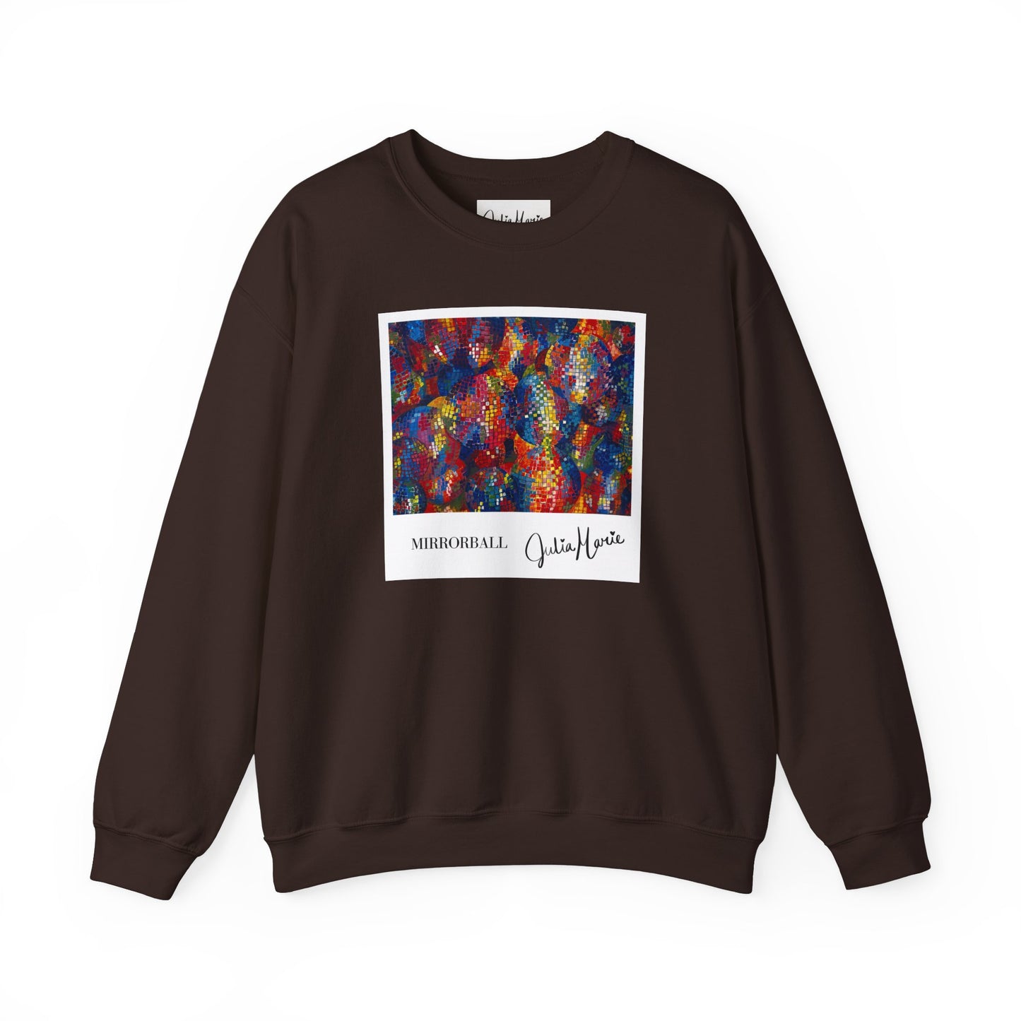 Mirrorball by Julia Marie - Original Art Sweatshirt
