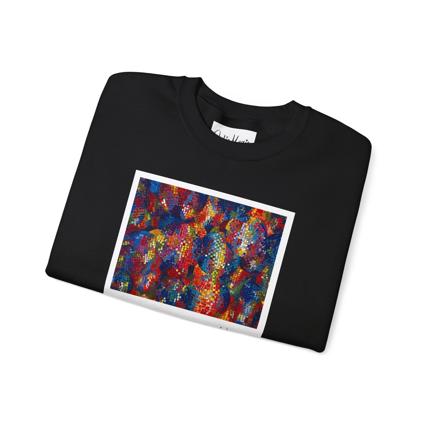 Mirrorball by Julia Marie - Original Art Sweatshirt