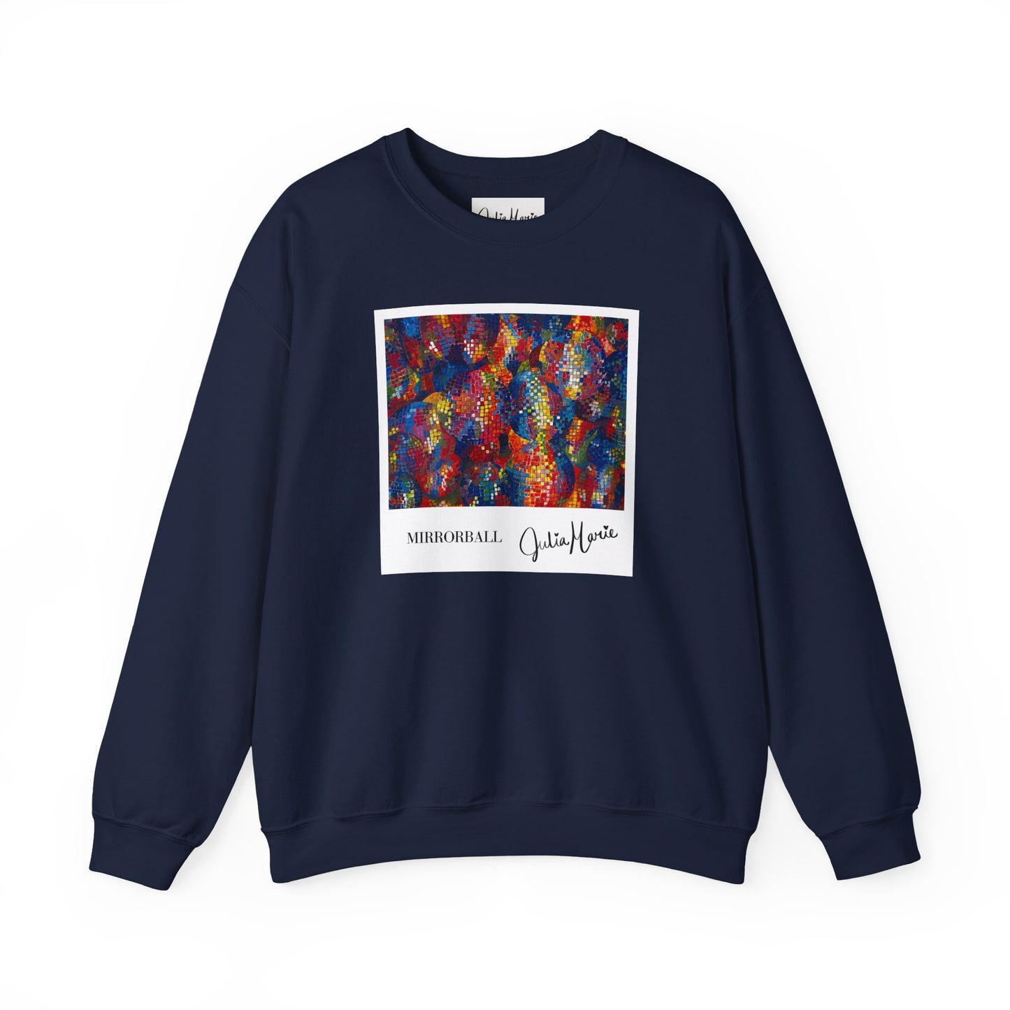 Mirrorball by Julia Marie - Original Art Sweatshirt