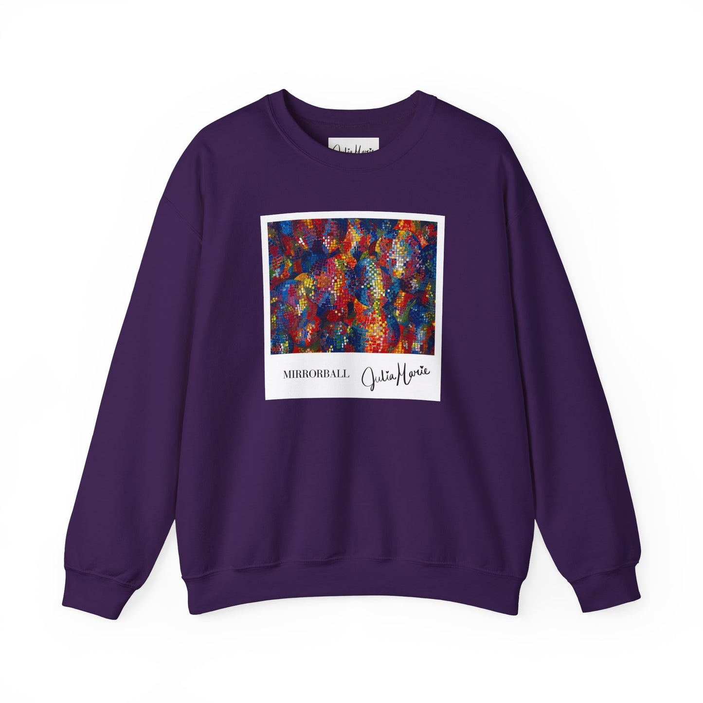 Mirrorball by Julia Marie - Original Art Sweatshirt