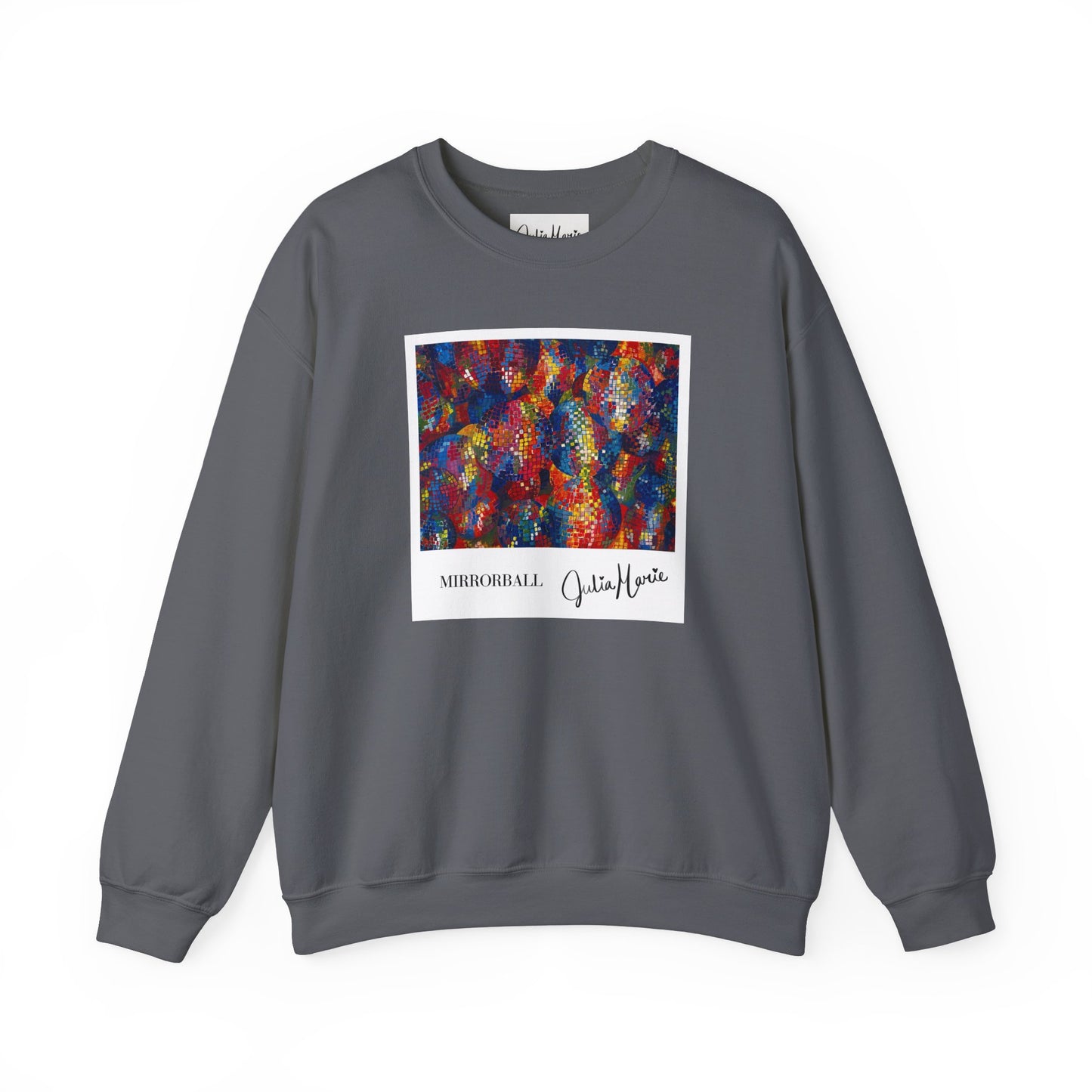 Mirrorball by Julia Marie - Original Art Sweatshirt