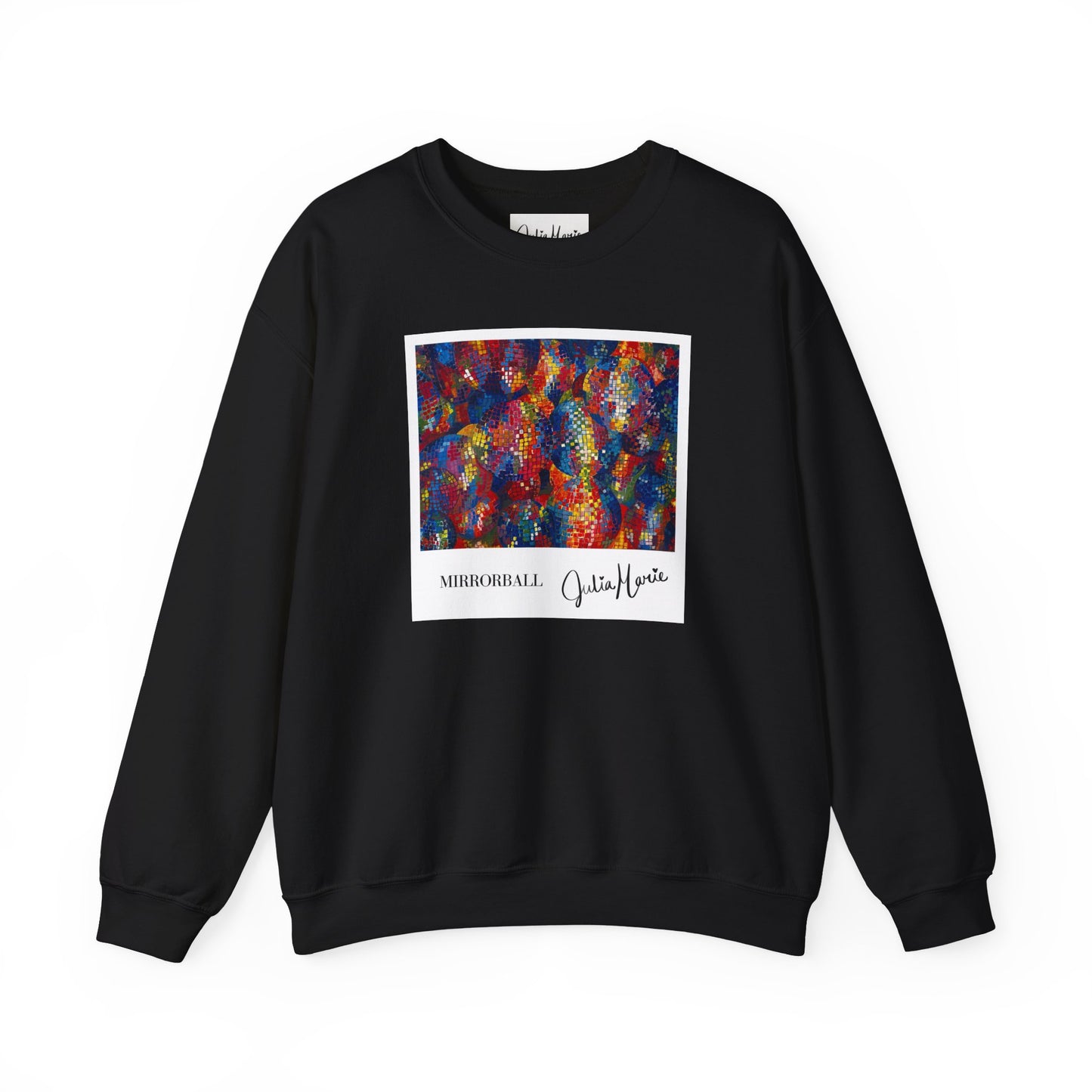 Mirrorball by Julia Marie - Original Art Sweatshirt